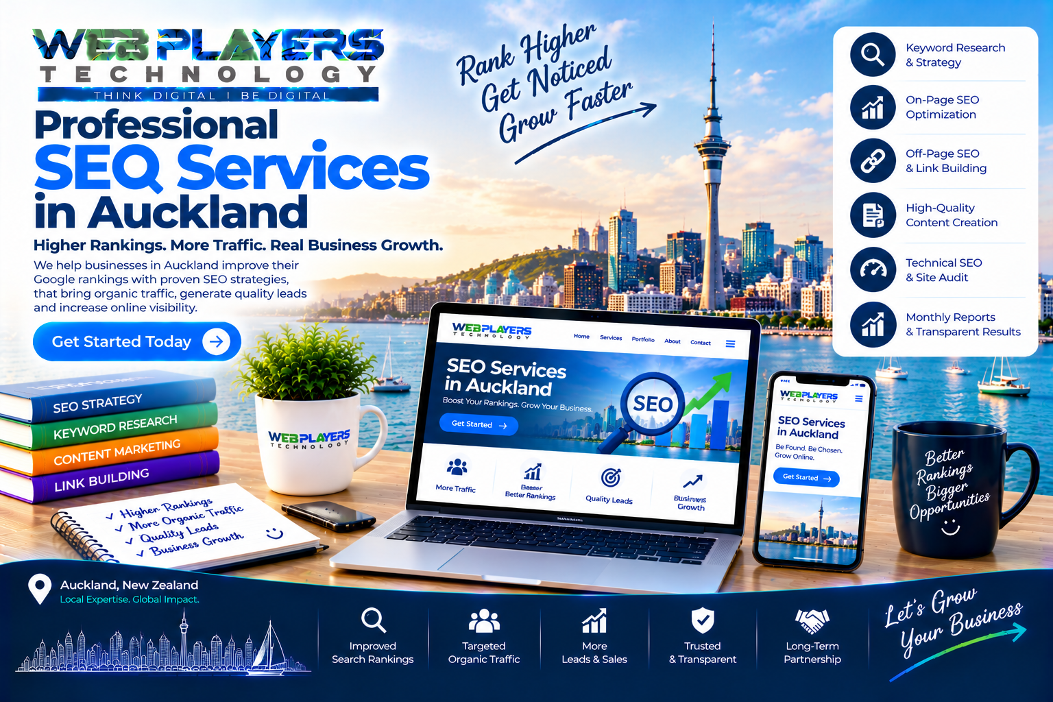 Professional SEO Services in Auckland for Better Google Rankings 